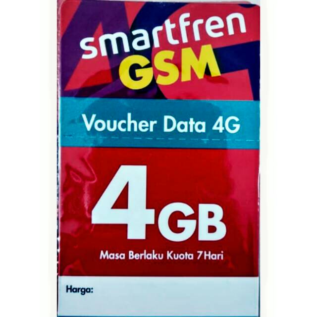 Kuota Smartfren 4GB