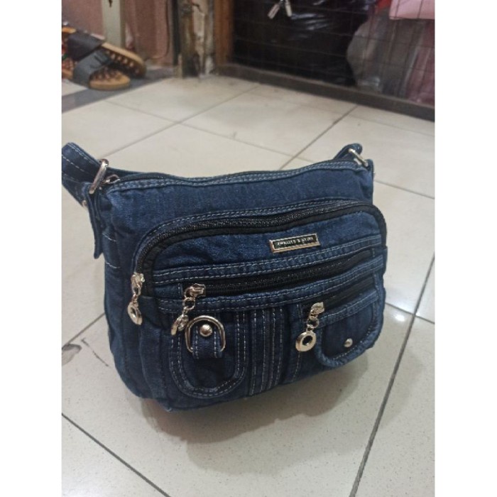 MURAH TAS SELEMPANG WANITA JEANS LEVIS DENIM DINDRI ORIGINAL - TAS WANITA