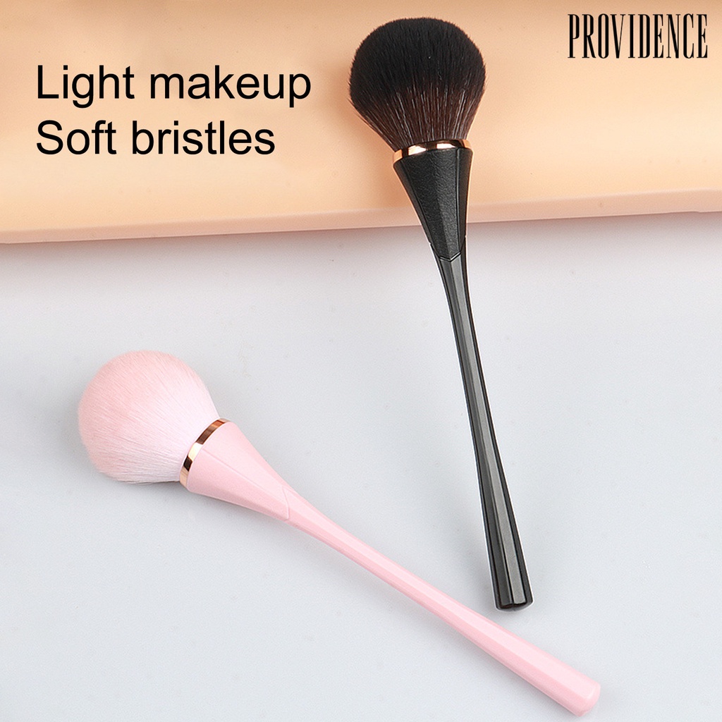 Providence Brush Makeup Profesional Gagang Plastik Untuk Bedak Tabur / Foundation / Blush On