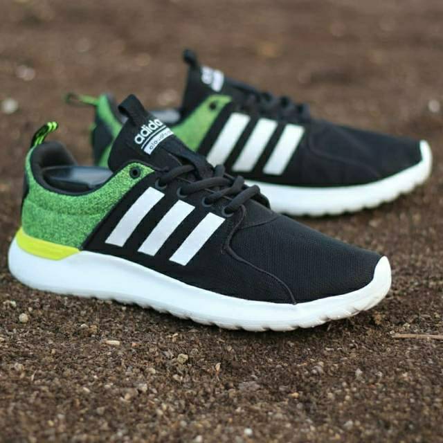 

Adidas lite racer black list white stabilo Made in Indonesia