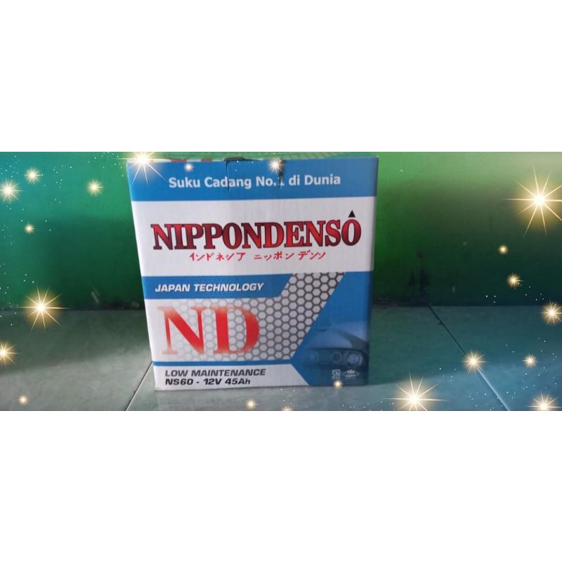 Aki Basah 46B24R Nippondenso Ns60