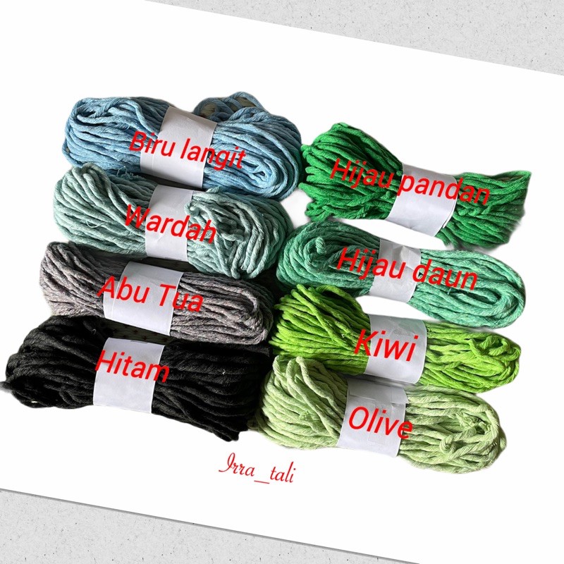 Tali warna SINGLE ECER 25mtr