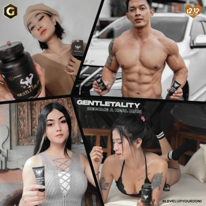 PROMO 4.4 GENTLETALITY Suplemen Herbal Stamina Pria Dewasa Obat Kuat Paling AMPUH ( BPOM & HALAL)-6