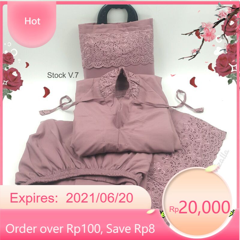 Mukenah Dewasa Jumbo Siti Khodijah Mukena Dewasa Bahan Adem