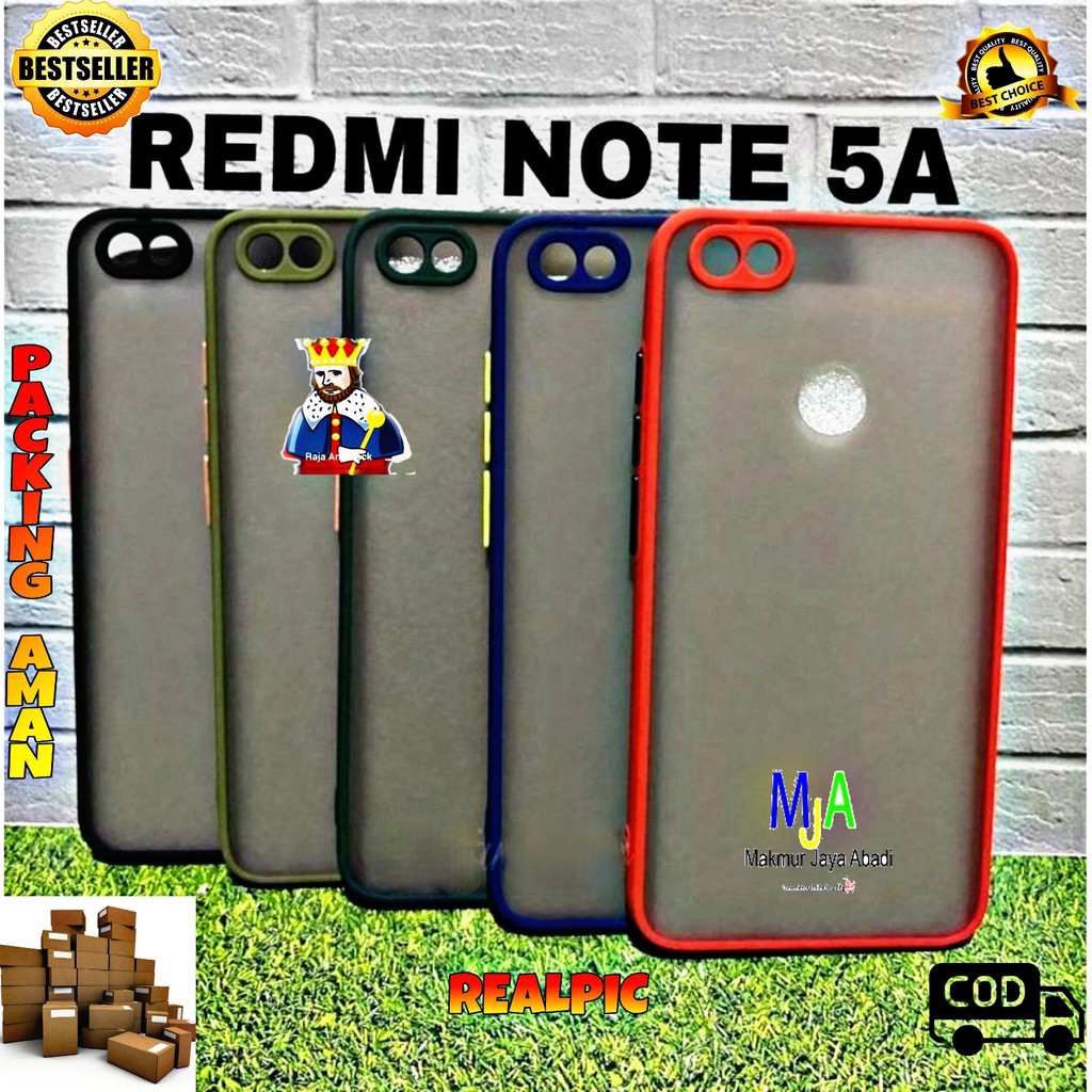 SOFTCASE XIAOMI REDMI NOTE 5A - CASE MATTE FULL COLOUR MY CHOICE BUMPER CASE PELINDUNG KAMERA