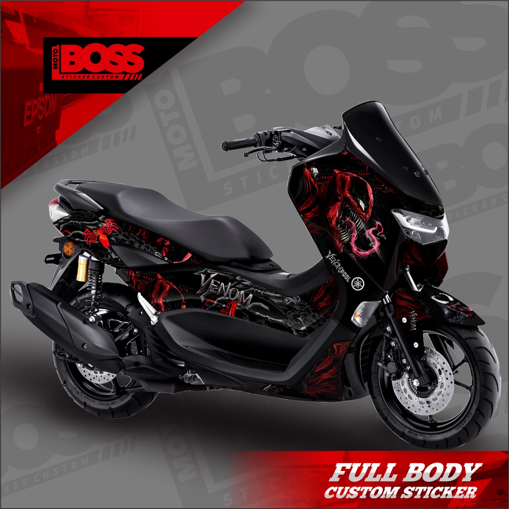 Decal Sticker Stiker Nmax 2020 2021 2022 Full Body New Nmax Motif venom