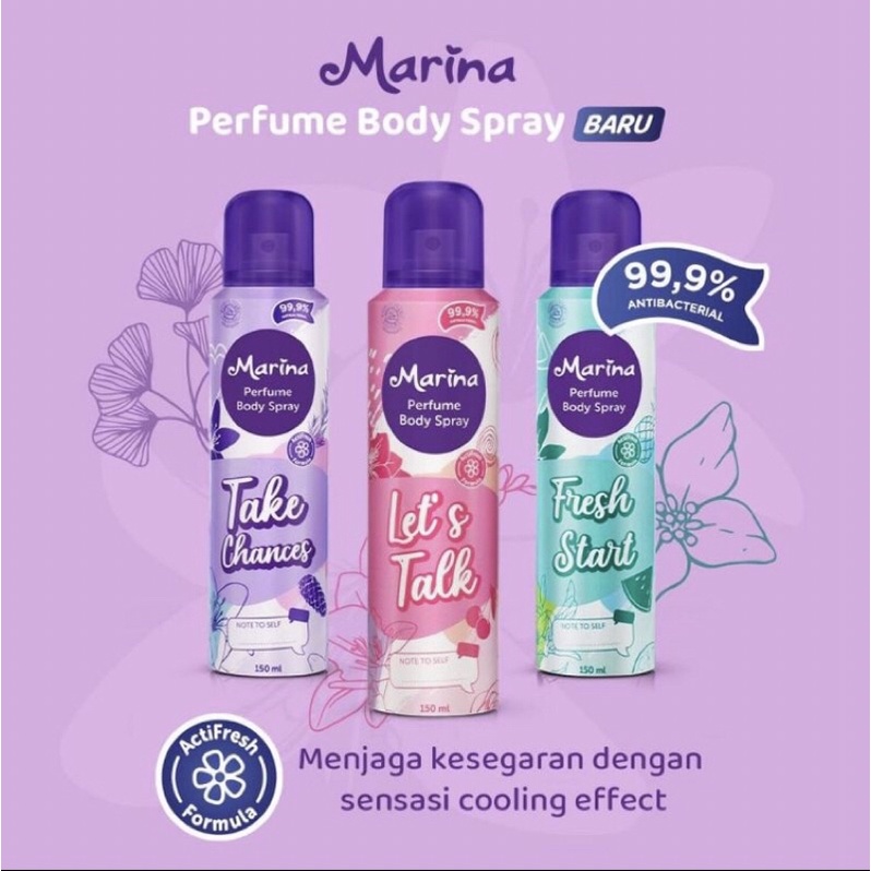 Parfum body spray MARINA