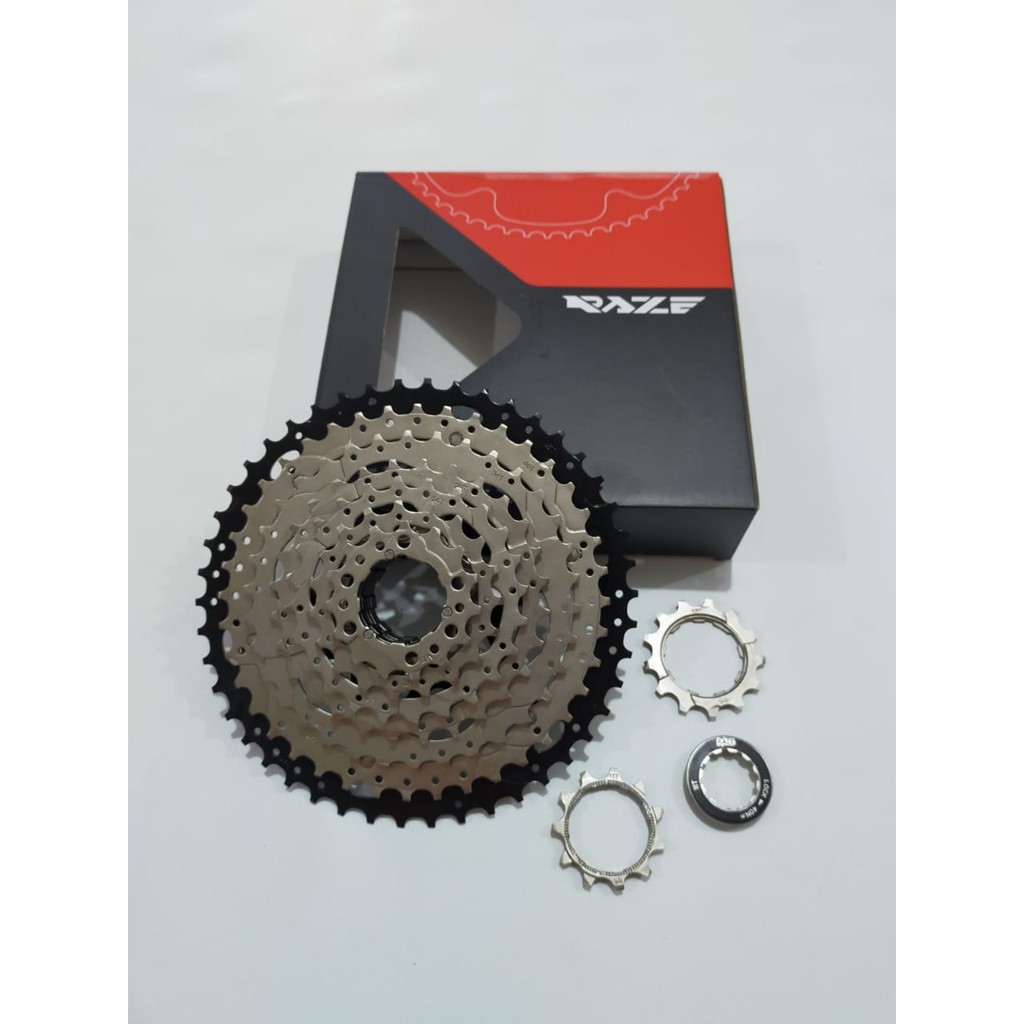 Raze Sprocket cassette 9 speed 11-46T sepeda MTB lipat