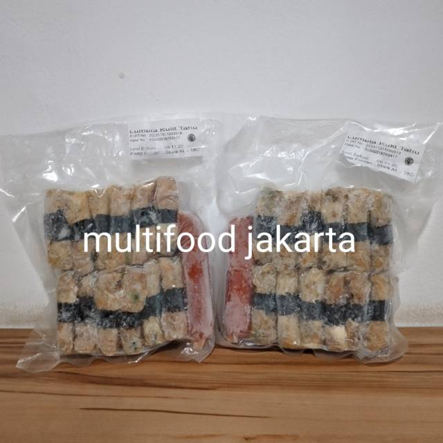 

RB Lumpia kulit tahu frozen isi 12 homade