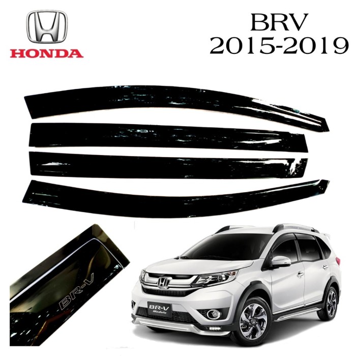 TALANG AIR MOBIL HONDA BRV 2015 MODEL SLIM AKRILIK HITAM