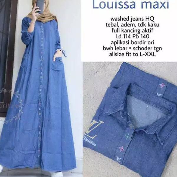 MKS.31My22ˢ– Louissa Maxi Jeans Bordir