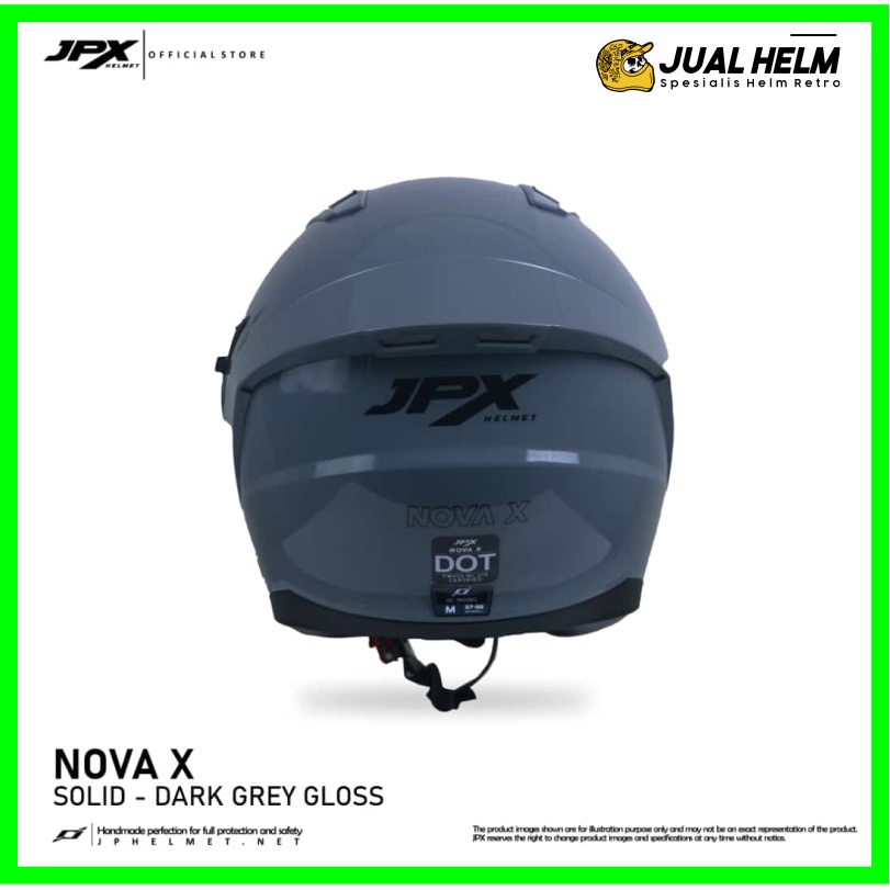 Helm JPX Nova X DarkGrey Glossy