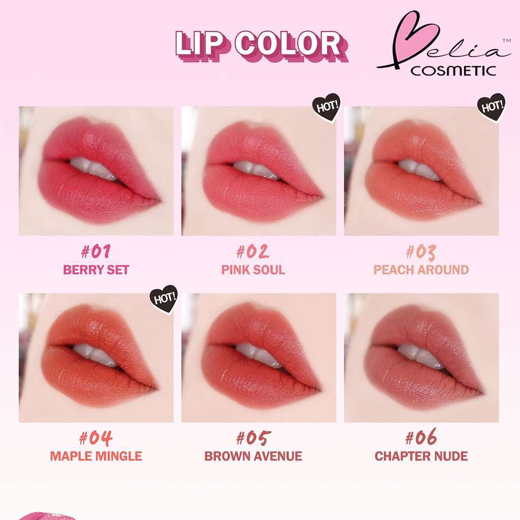 ❤ BELIA ❤ BNB Barenbliss Berry Makes Comfort Lip Matte | Lip Cream | Lip Velvet | Lipstick | BPOM