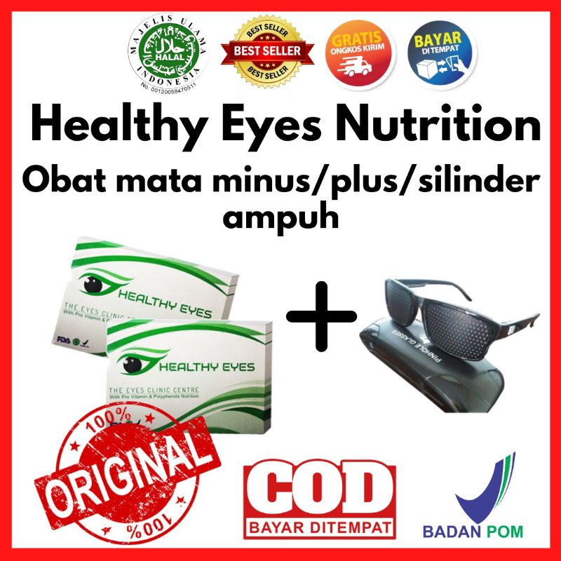 OBAT MATA MINUS / PLUS / SILINDER HEALTHY EYES NUTRITION