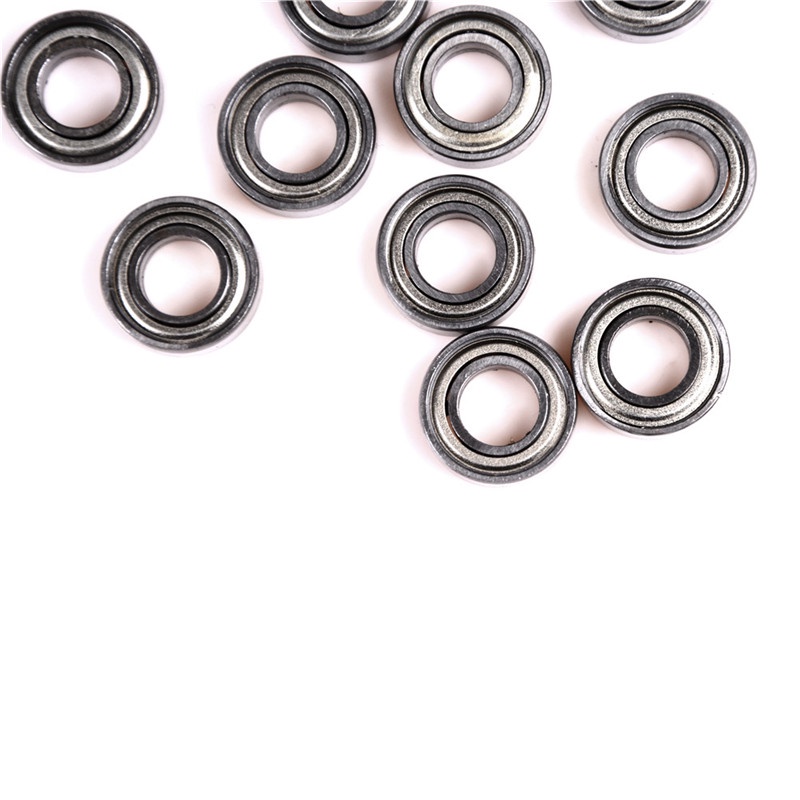 10 Pcs 688ZZ Miniatur Bola Bearing Bahan Metal Ukuran 8x16 X 5mm