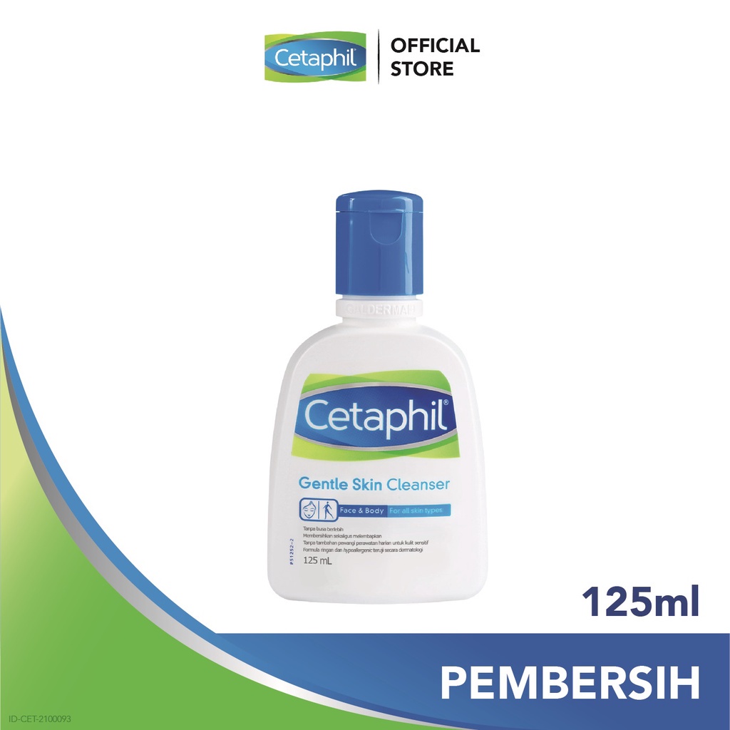 Cetaphil Gentle Skin Cleanser dan Oily Skin Cleanser 125ML