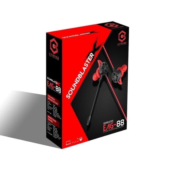 Earphone mobile Gaming CYBORG EAG-88 - SoundBlasterX