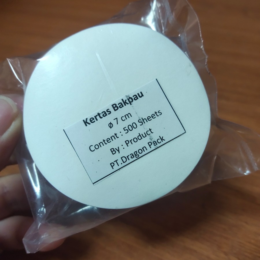 

Kertas Alas Bakpao Round 7cm - Paper Bakpau 7 cm - 500 Lembar