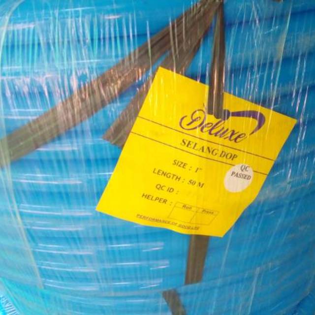 Selang Dop 1&quot; 50M DELUXE/ SELANG AIR WARNA LENTUR/SELANG AIR CUCI MOTOR TAMAN/Selang Air Dop Doff Elastis /SELANG PERAIRAN KEBUN TAMAN BERKUALITAS