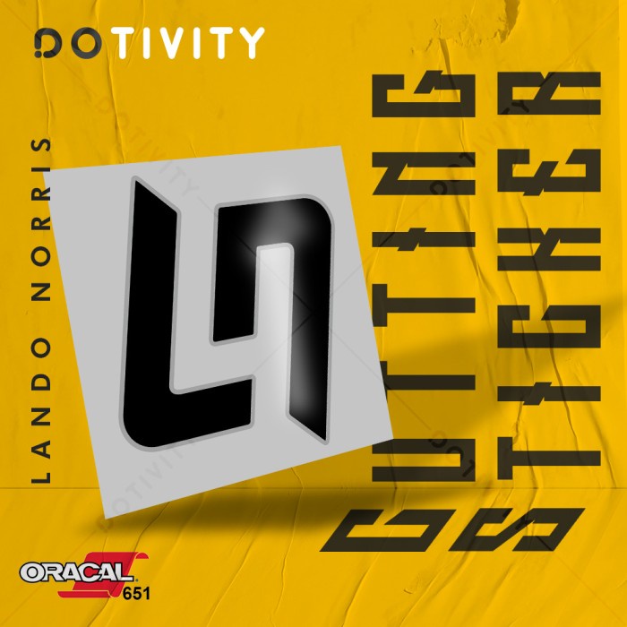 

Cutting Sticker F1 DRIVER - LANDO NORRIS