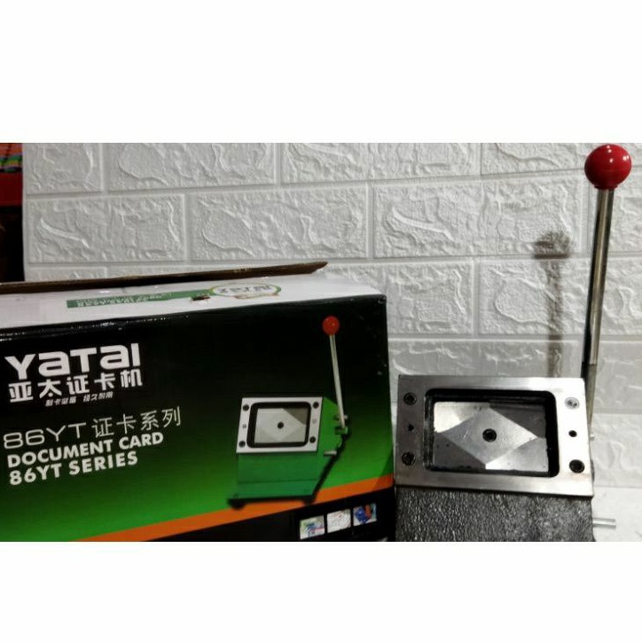Mesin plong id card merk Yatai & v-tec