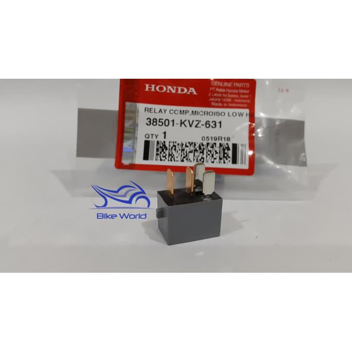 RELAY STATER BEAT FI, VARIO FI 38501-KVZ-631 GENUINE ASTRA HONDA MOTOR EXCLUSIVE