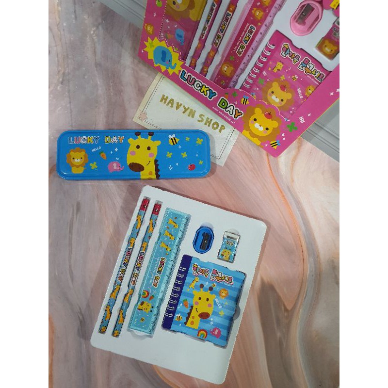STUDY SET LUCKY DAY/PAKET ALAT TULIS-2