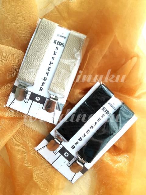 Suspender Anak,Suspender Anak-Anak,Suspender Kids,Suspender,Bretel ,Tali Jojon Polos Lebar 2.5cm