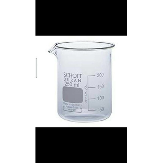 

beakers gelas 400 ml low form. DURAN