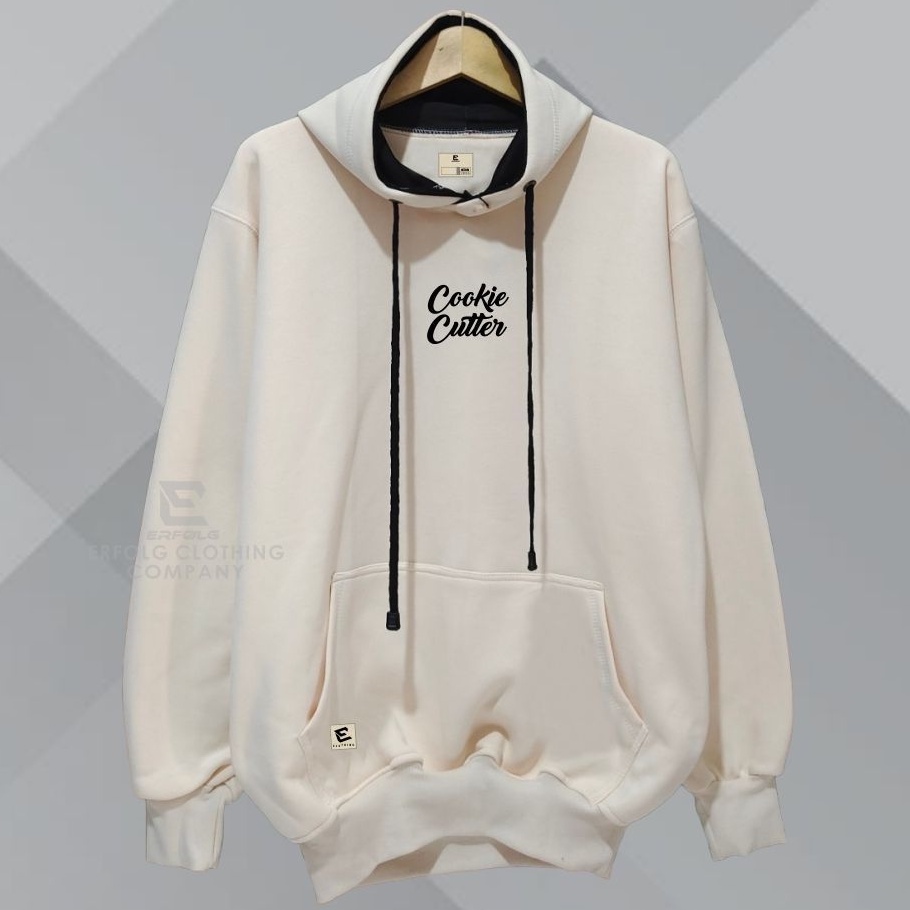 Sweater Hudie Warna Hitam Basic Sablon Light Cream Cookie Cutter Simpel Erfolg Clothing Hodie Sweter Hijau Army Unisex Pria Wanita Original Motif Print Premium Switer Distro Oblong Brand Lokal Bandung