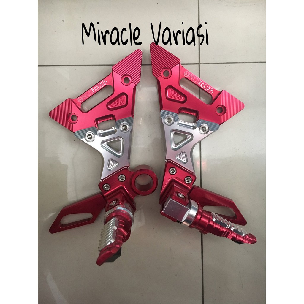 footstep belakang NUI NINJA 250 Z250 ninja karbu ninja fi mki456