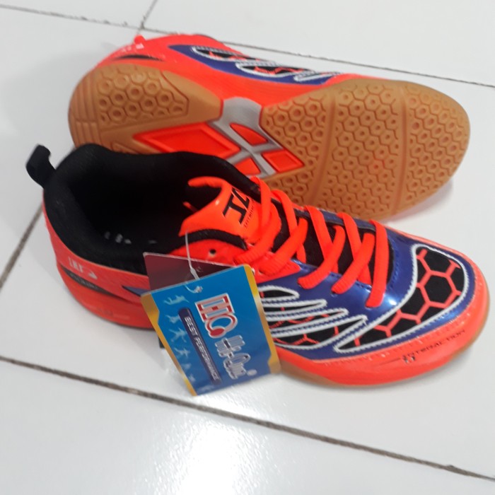 Promo Sepatu Badminton / Bulutangkis Hi Qua Anak / junior Hiqua Inter Action Ukuran 34 35 36 37