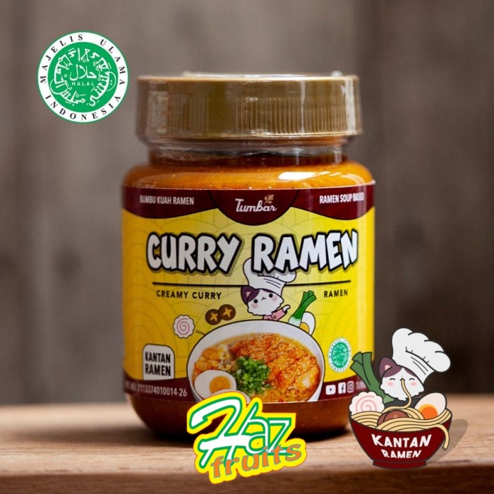 

Bumbu Instan Ramen ( Curry Ramen ) 6 - 8 Porsi Halal