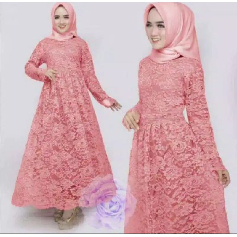 gamis brukat terbaru MAXI TIARA