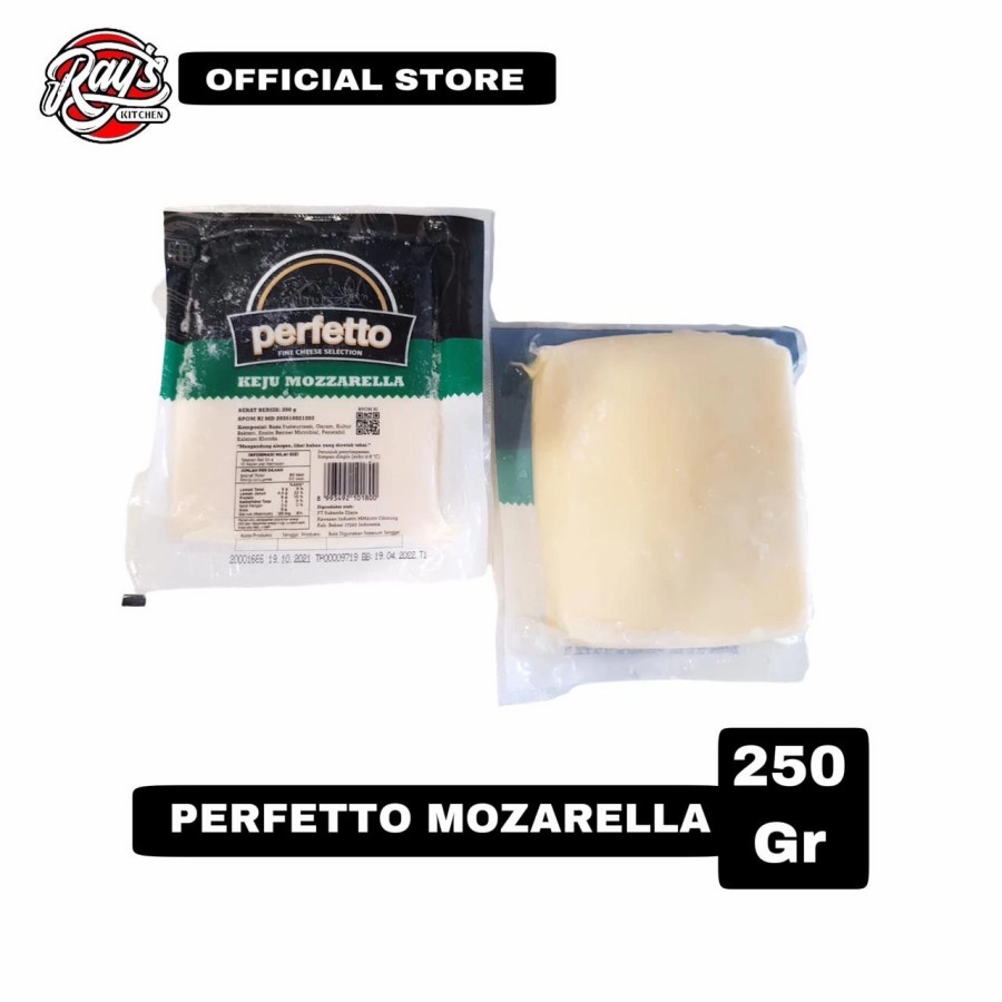 

Perfetto Keju Mozzarella 250gr - Mozarela perfekto