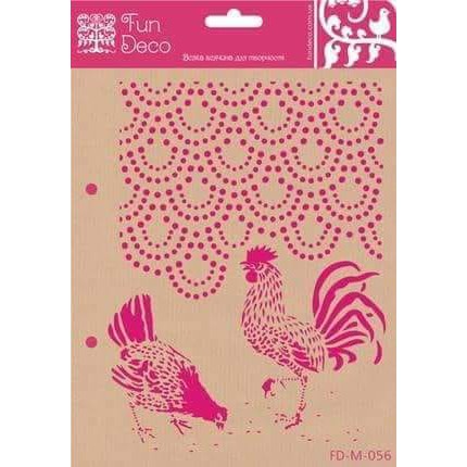 

Fun Deco Stencil ~ FDM056