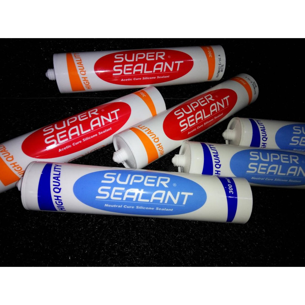 

lem kaca Super Sealant Acetic clear