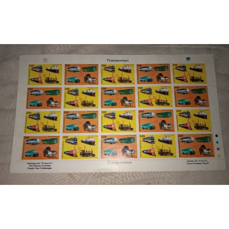 

prangko alat transportasi