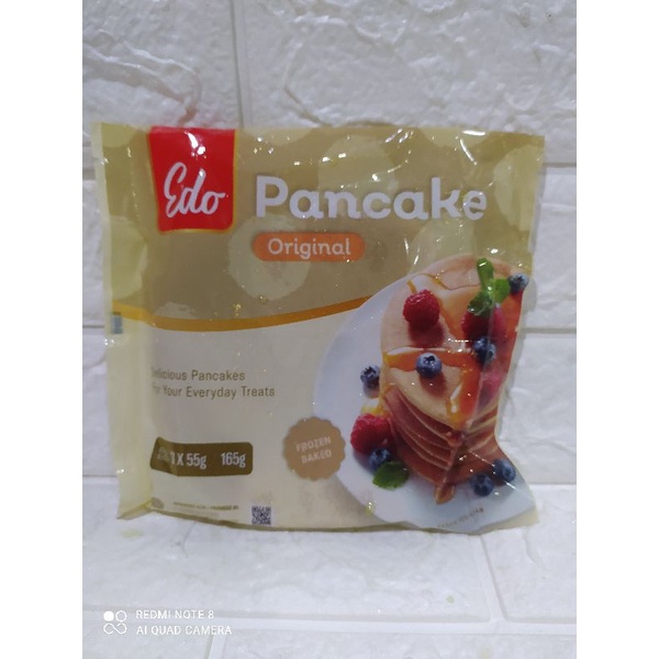 

Edo Pancake Original Delicius 165Gr Adonan Pancake Siap Pakai