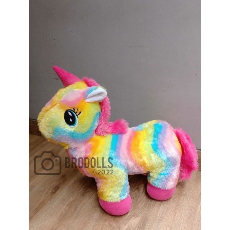 BONEKA KUDA PONI RAINBOW / BONEKA LITTLE PONY RAINBOW / BONEKA UNICORN RAINBOW