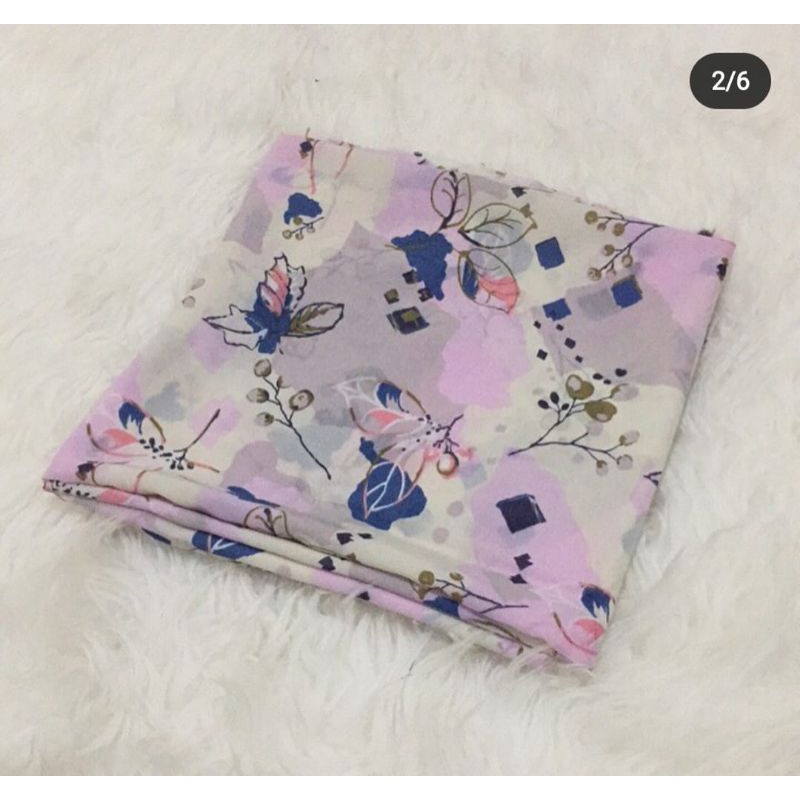 Kain Sifon Polycotton,  Shifon , HARGA PER SETENGAH METER