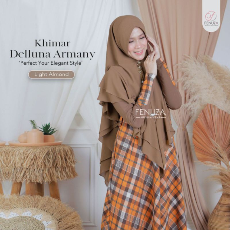 Fenuza Khimar Cantik Delluna By Fenuza