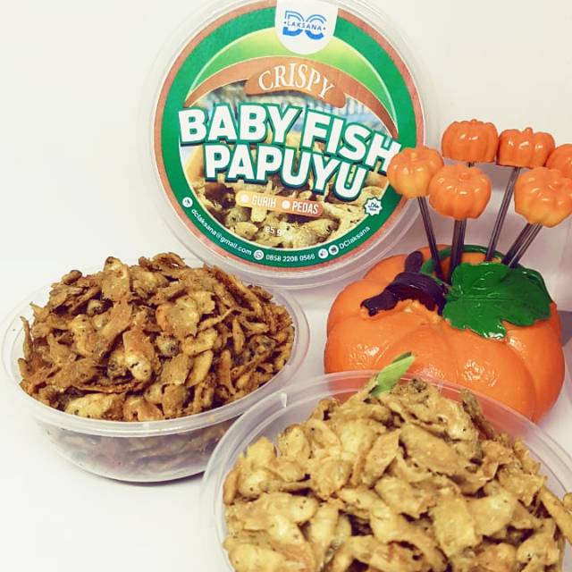 

Ikan Crispy Baby Fish Papuyu 85gr cup