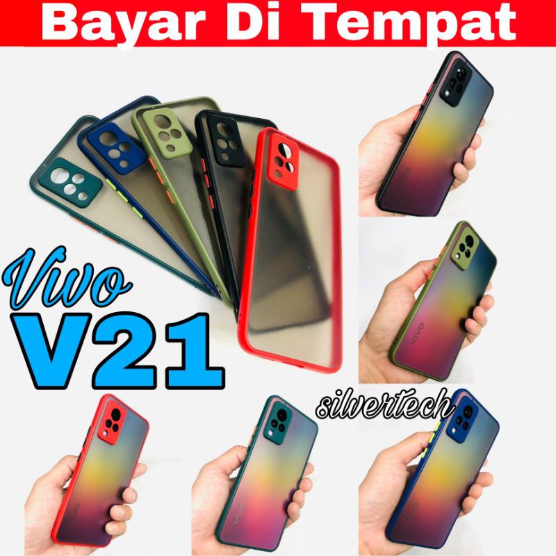 Kesing Vivo V21 4G 5G Softcase Vivo V21 5G Silikon Vivo V21 5G 4G Hard Case Vivo V21 5G 4G