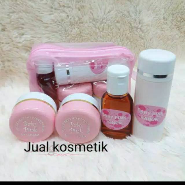 Paket cream Baby pink 15gr Original