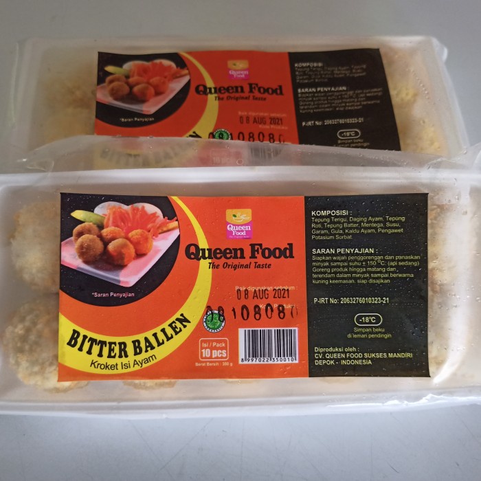 

Queen Food Bitter Ballen isi 10