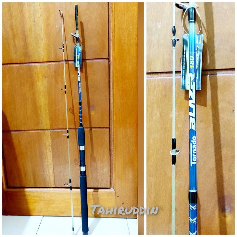 Joran Fiberglass Tornado Blazer kuat panjang 150 168 180 Cm