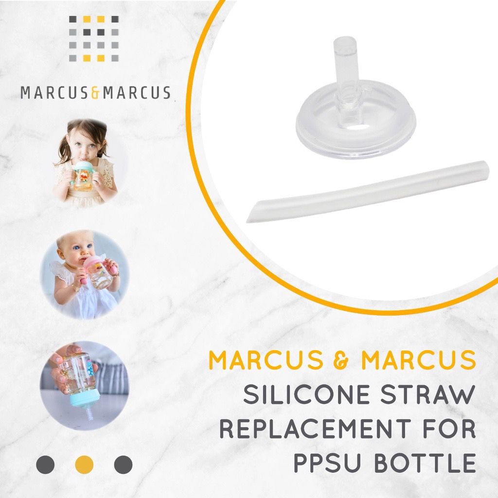 MARCUS&amp;MARCUS SILICONE STRAW REPLACEMENT / MNMU06