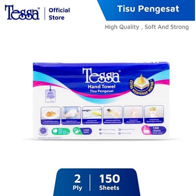 Tissue THSN-001 Tessa Hand Towel Kitchen Towel, Tissue Serap Minyak