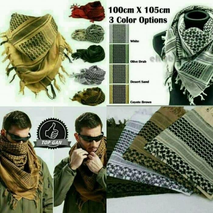 &quot;Sorban Shemagh Military Army Syal Airsofter ACM, Syal / Sorban Army&quot;